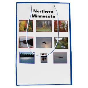 Northern Minnesota Gift Bag Mittlere Geschenktüte