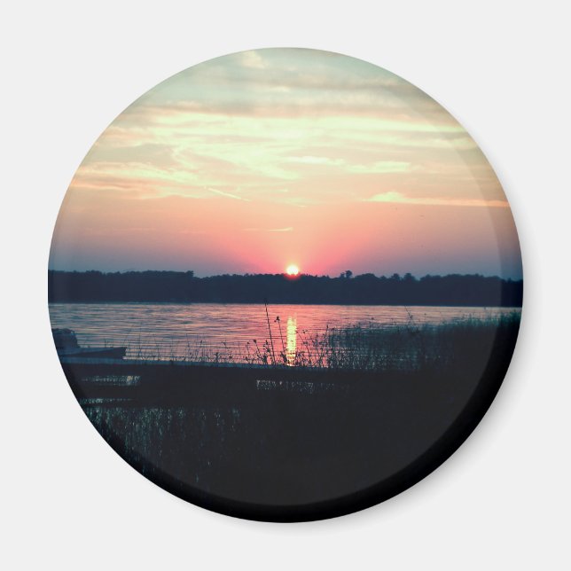 Northern Minnesota Sunset Magnet (Vorne)