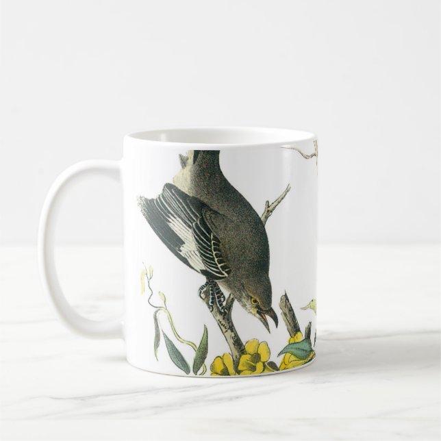 Northern Mockingbird von Audubon Kaffeetasse (Links)