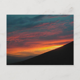 Northern Nevada Sunset Postkarte