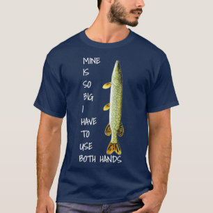 Northern Pike Angelmine so groß T-Shirt