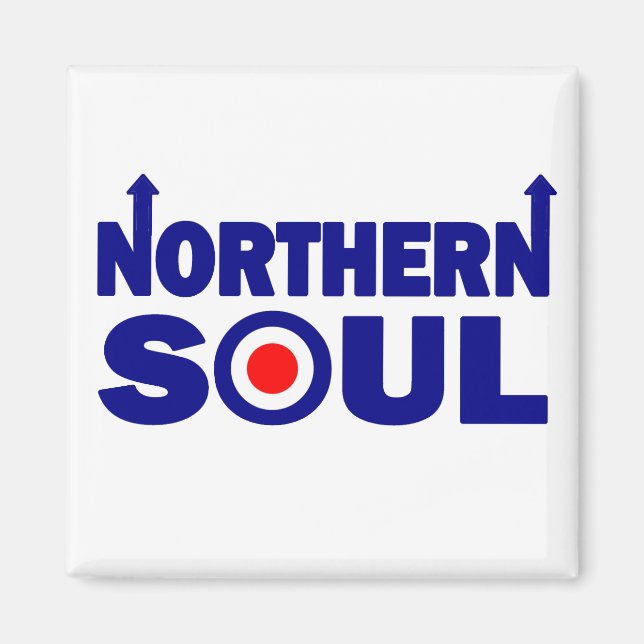 Northern Soul Scooter Mod Magnet (Vorne)