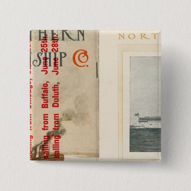 Northern Steam Company Button (Vorderseite)