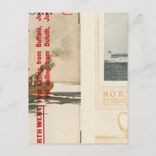 Northern Steamship Company Postkarte