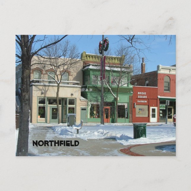 Northfield Postkarte (Vorderseite)