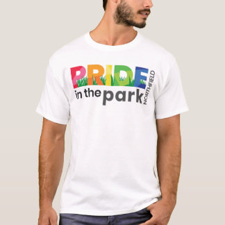 Northfield Pride dans le T-shirt du logo du parc