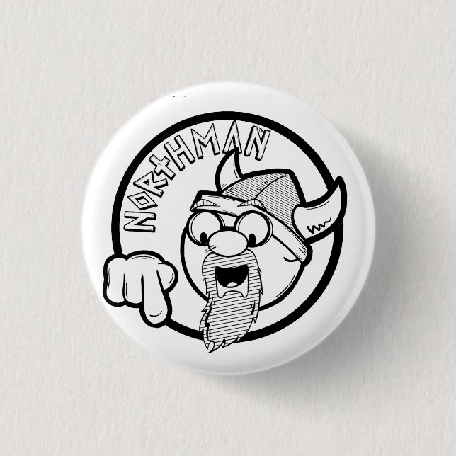Northman Abzeichen Button (Vorderseite)