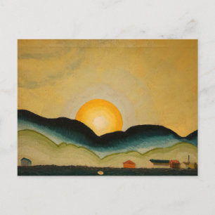 Northport Hafen (1929) Arthur Dove Postkarte