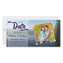 Northren Woods Wedding Save the Date