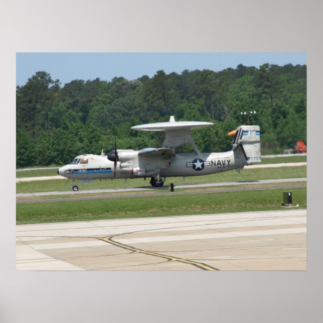 Northrop Grumman E-2C Hawkeye. Poster (Vorne)