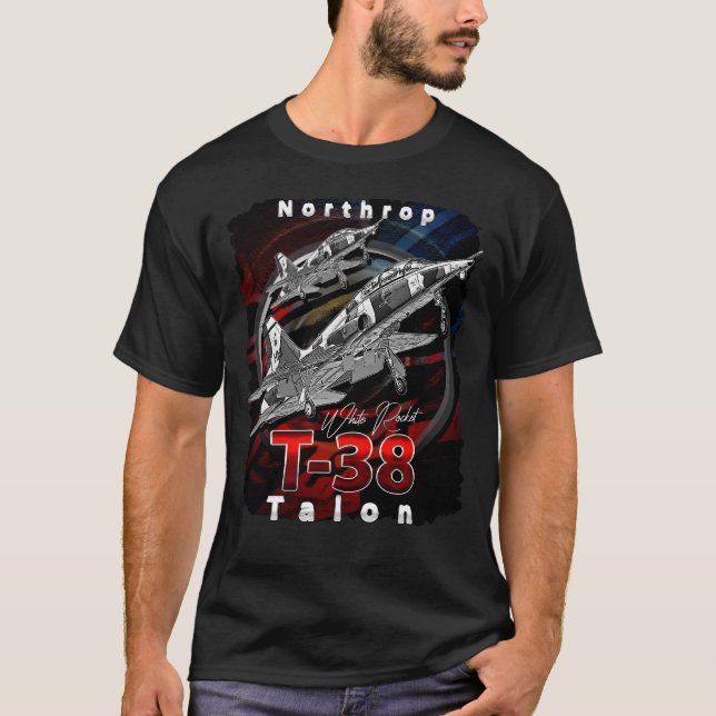 Northrop T-38 Talon Supersonic Jet Trainer T-Shirt (Vorderseite)