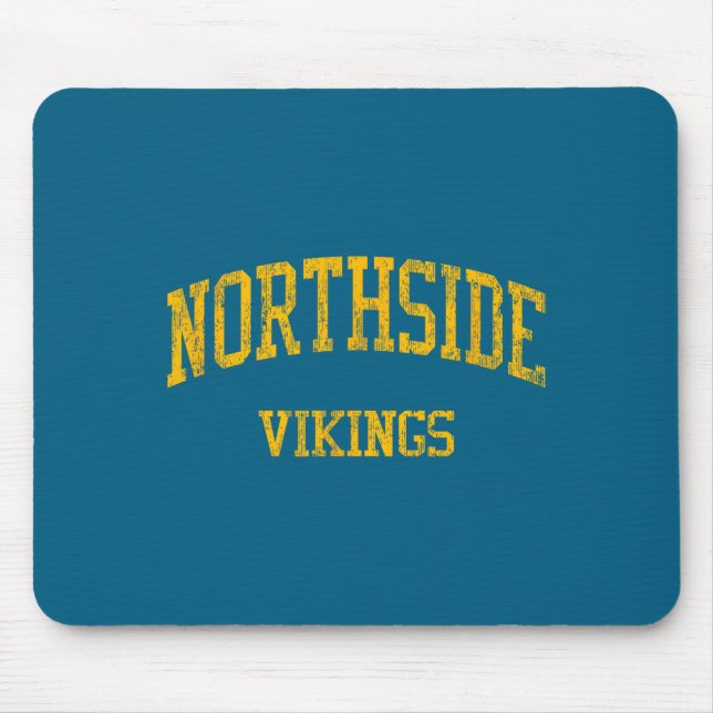 Northside High School Hs Roanoke Mousepad (Vorne)