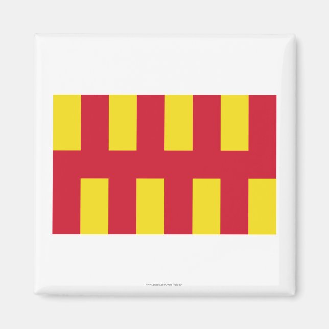 Northumberland Flag Magnet (Vorne)