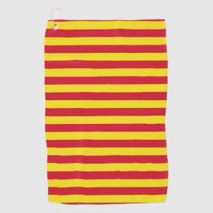 Northumberland Flaggenstreifen Streifen Markensymb Golfhandtuch
