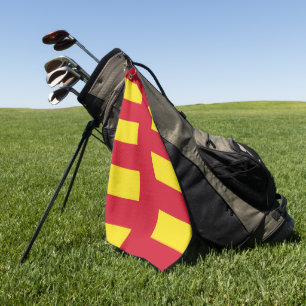 Northumberland Landkreis Flag Golfhandtuch