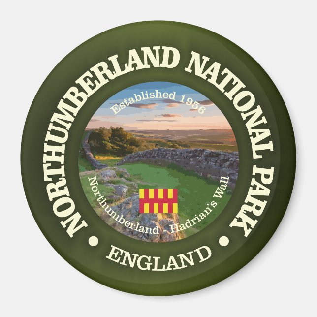 Northumberland National Park, England. Magnet (Vorne)