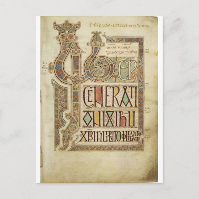 NORTHUMBRIA ANGLO SAXON POSTKARTE (Vorderseite)