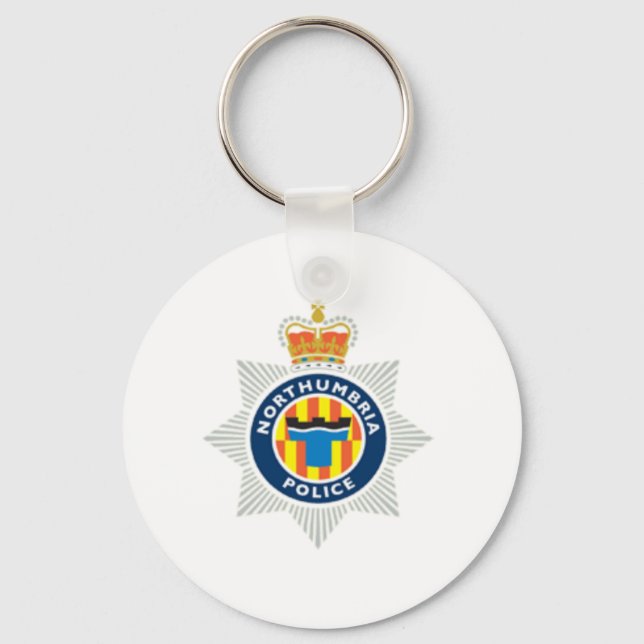Northumbria Police Souvenir Schlüsselanhänger (Vorderseite)