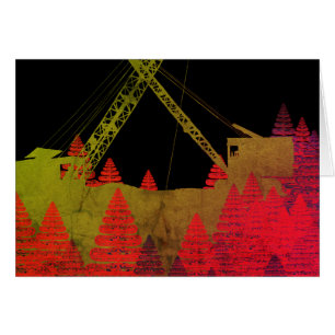 Northwest Crane INGÉNIEUR D'EXPLOITATION art Vinta