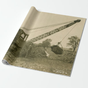 Northwest Engineering KRANFÜHRER SCHAUFEL 12 Geschenkpapier