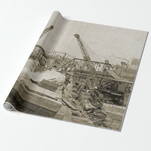 Northwest Engineering KRANFÜHRER SCHAUFEL 17 Geschenkpapier