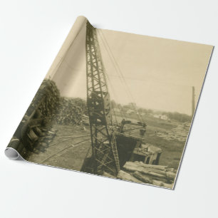Northwest Engineering KRANFÜHRER SCHAUFEL 28 Geschenkpapier