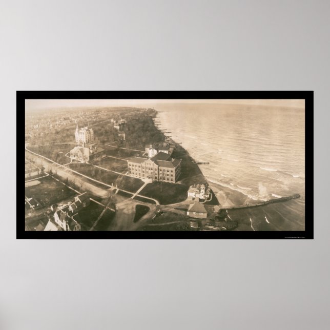 Northwestern University Foto 1907 Poster (Vorne)