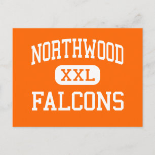 Northwood - Falcons - Hoch - Shrepport Louisiana Postkarte