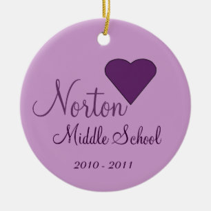 NORTON Sekundarschule-Verzierung Keramikornament