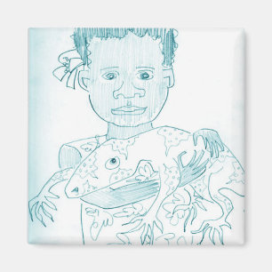 Norupas Eidechse Magnet