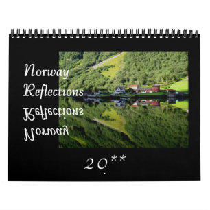 Norvège Réflexions murales Calendrier