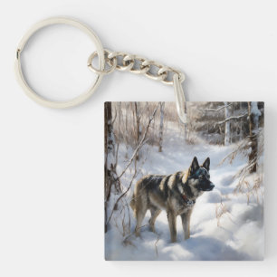 Norvégien Elkhat Laisser Neige Noël