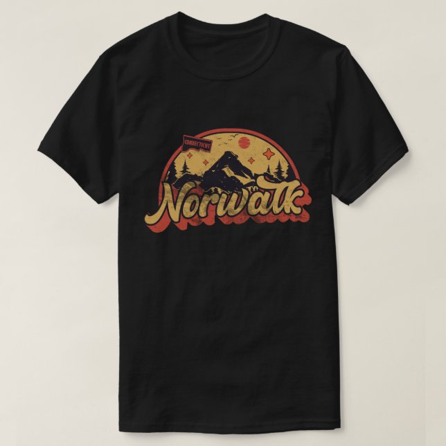 Norwalk, Connecticut T-Shirt (Design vorne)