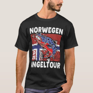 Norway Fishing Tour 2025 Angel Tour in Norwegen T-Shirt