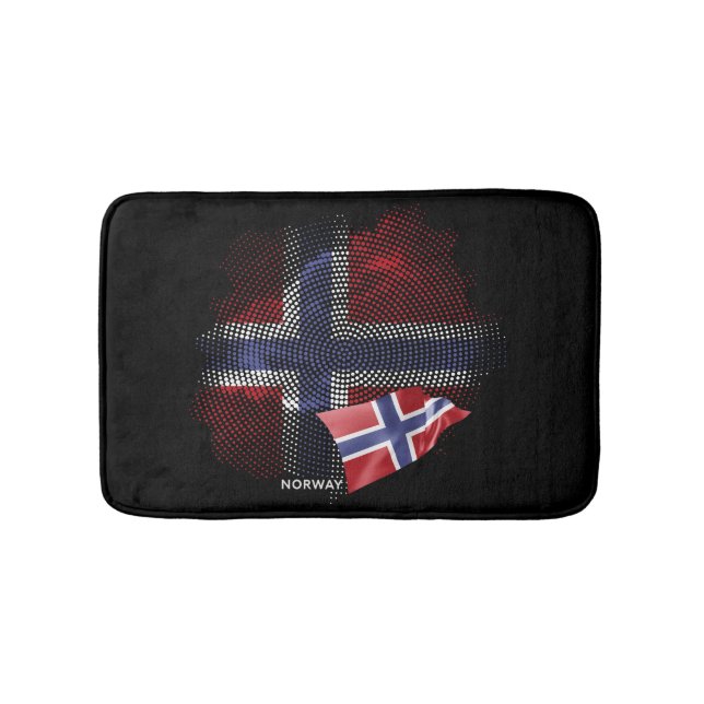Norway flag badematte (Vorderseite)