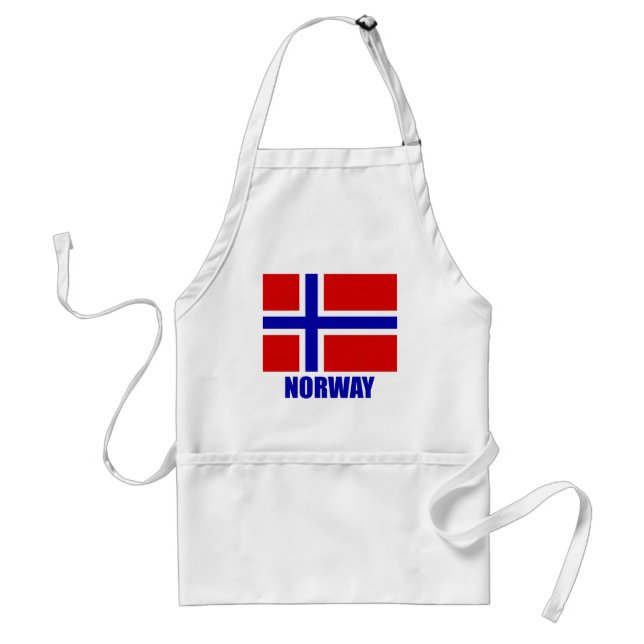 norway_flag_norway10x10 schürze (Vorne)