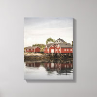 Norway Red Boat Houses
