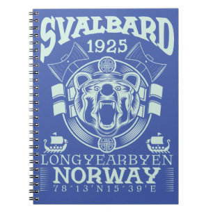 NORWAY SVALBARD LONGYEARBYEN - POLAR BEAR NOTIZBLOCK