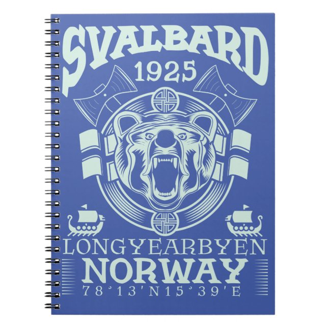 NORWAY SVALBARD LONGYEARBYEN - POLAR BEAR NOTIZBLOCK (Vorderseite)