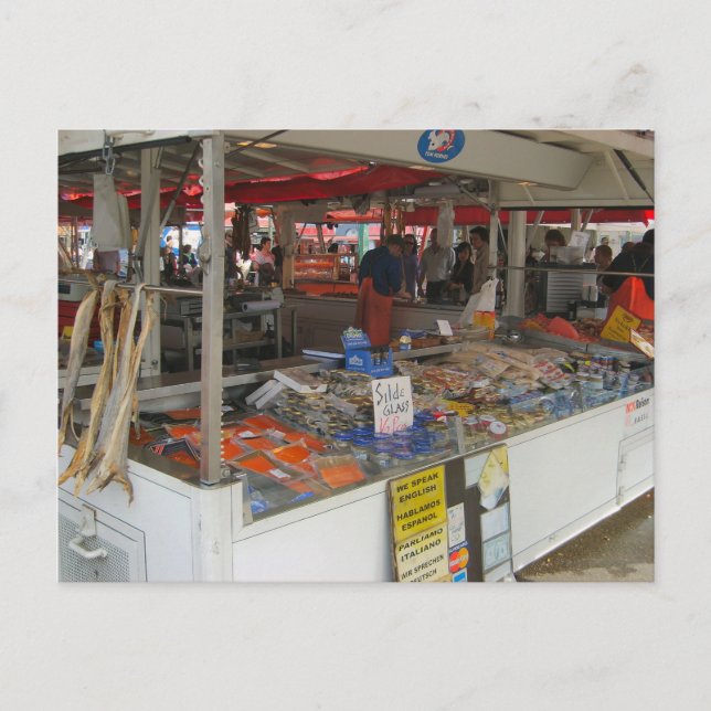 Norwegen, Bergen Postkarte (Vorderseite)