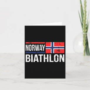Norwegen Biathlon Ziel Skilanglauf Schießwettkampf Karte