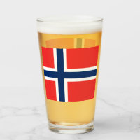 NORWEGEN BIER GLASS