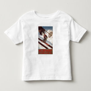 Norwegen - das Zuhause des Skifahrens Kleinkind T-shirt