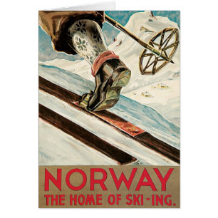 Norwegen ~ Die Zuhause des Skifahrens
