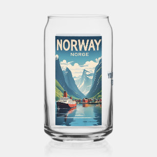 Norwegen Dosenglas