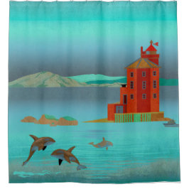 Norwegen Duschvorhang