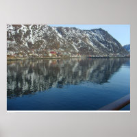 Norwegen, Eintritt in einen Fjord