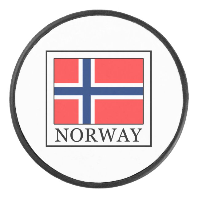 Norwegen Eishockey Puck (Vorderseite)