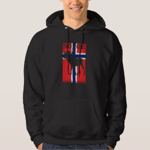 Norwegen Elk Fjord Norwegen Holiday Scandinavia Os Hoodie