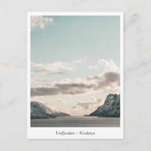Norwegen Ersfjorden Postkarte